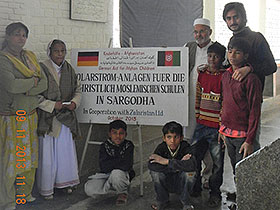 Solar Home Systems for Christian-Muslim School in Sargodha, Pakistan in 2013