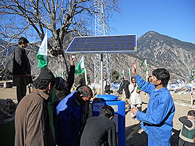 1000 Solar Home Systems and 300 solar cooker for Swat Valley, Pakistan 2011