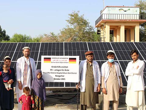 Solarization of 80 Health Facilities for Kinderhilfe Afghanistan