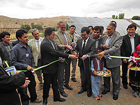 Solar Power System on Bamyan University in Bamyan, Afghanistan