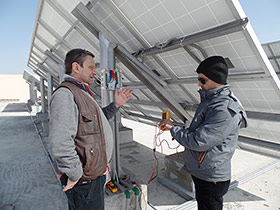 Mazar-i-Sharif University Photovoltaic System